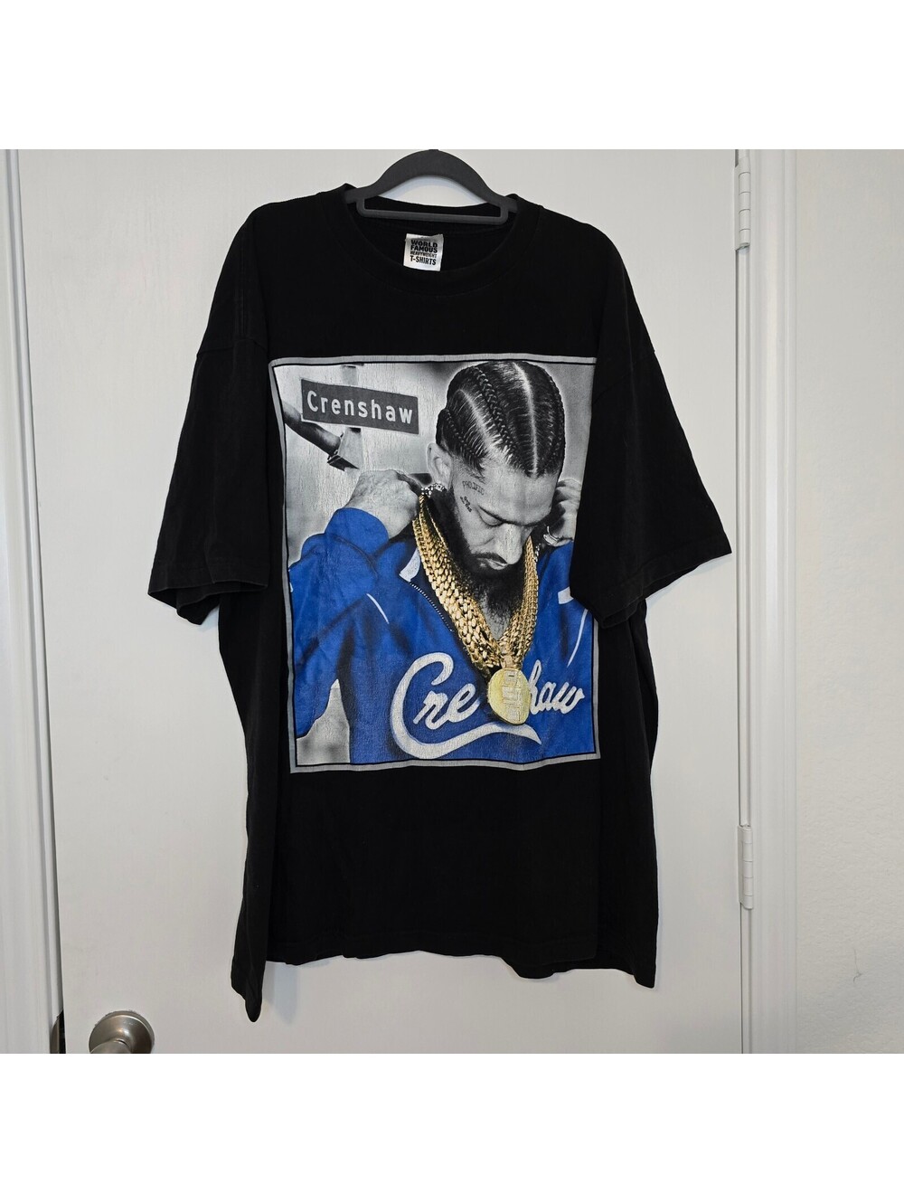 NIPSEY HUSSLE Crenshaw T-shirt Urban Hip Hop Rap Men's 2XL Shaka Wear